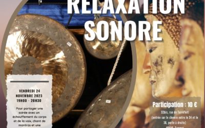 RELAXATION SONORE